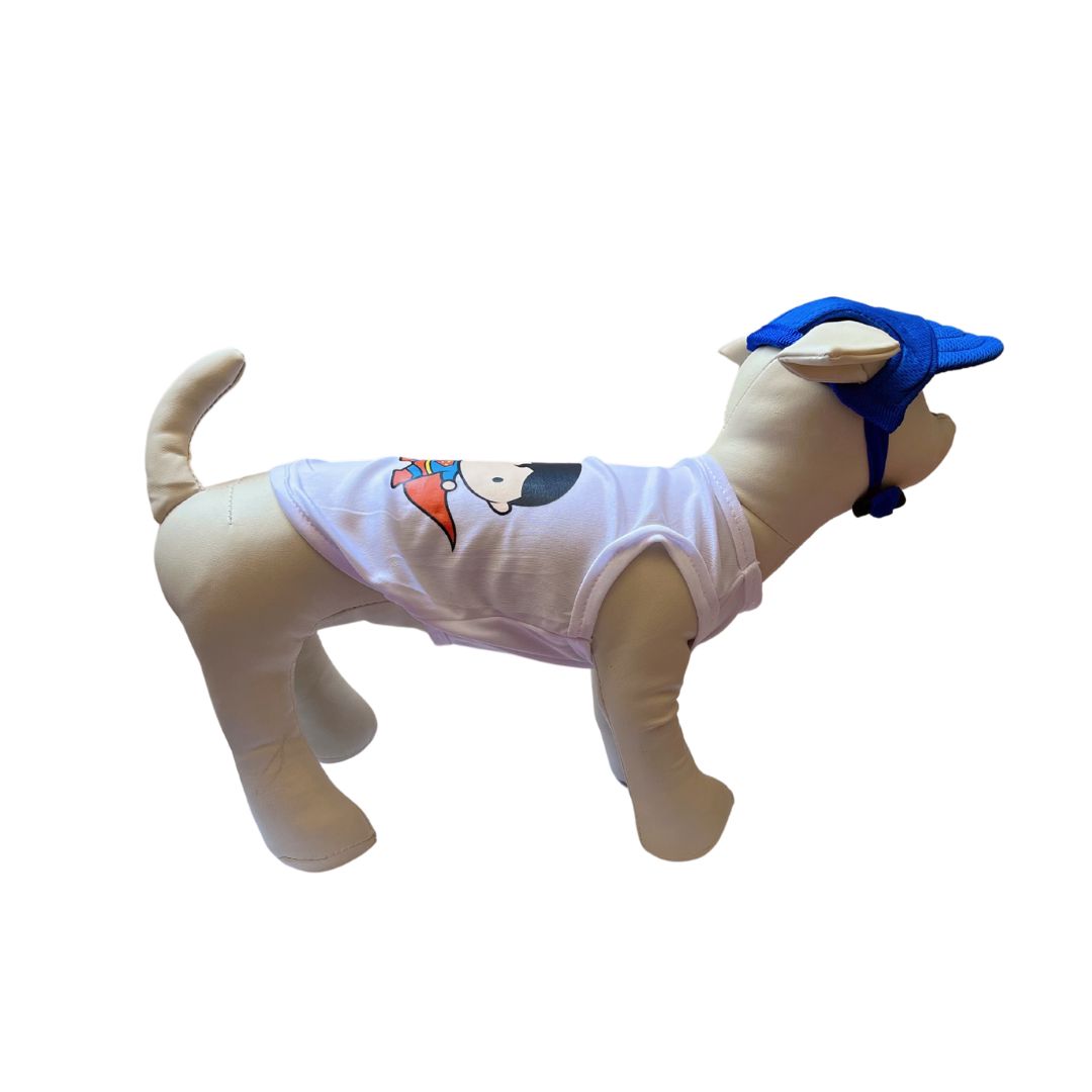 Disfraz Superman halloween para perros y gatos