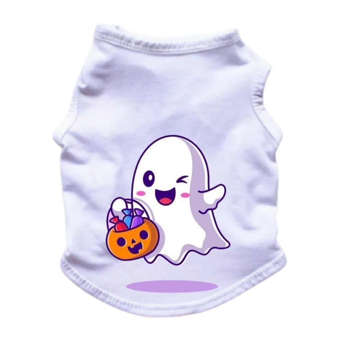 Esqueleto para perros y gatos - Fantasma Halloween
