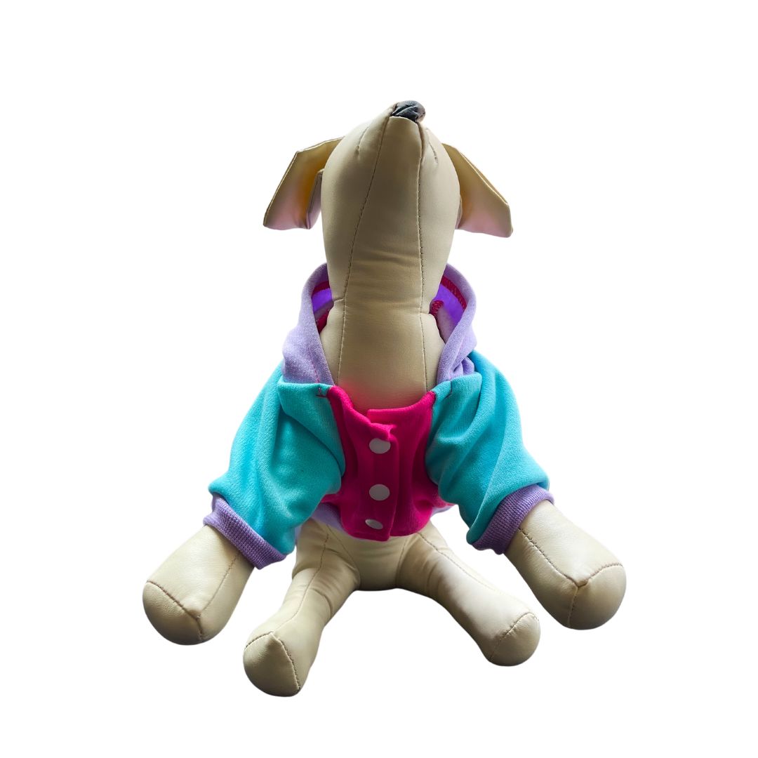 Sudadera para perros y gatos - Lila y Fucsia - Madrugon