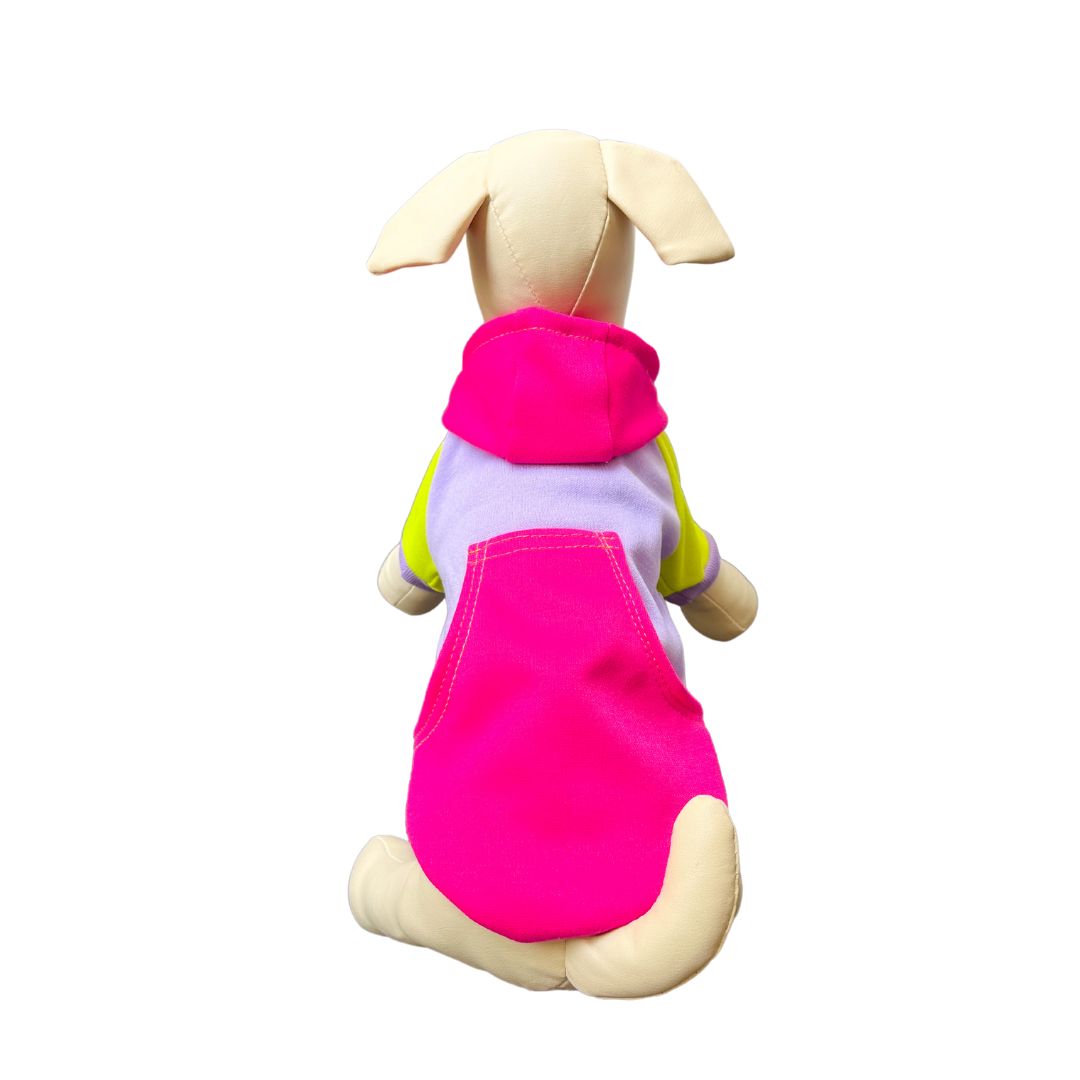 Sudadera para perros y gatos - Fucsia y Lila - Madrugon
