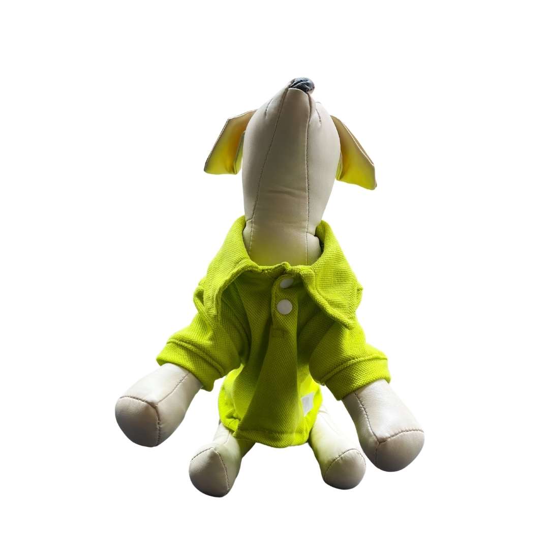 Camiseta polo para perros y gatos - Verde - Madrugon