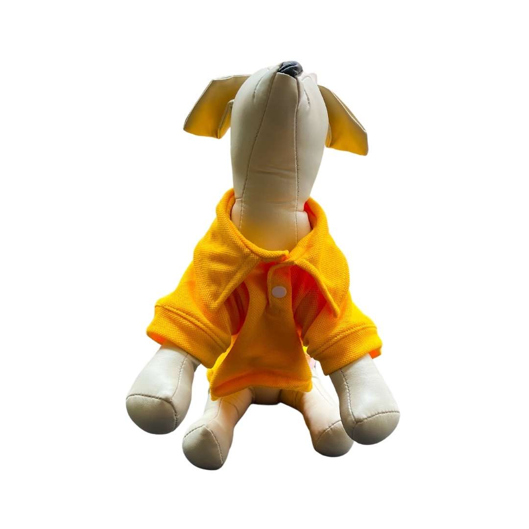 Camiseta polo para perros y gatos - Amarillo - Madrugon