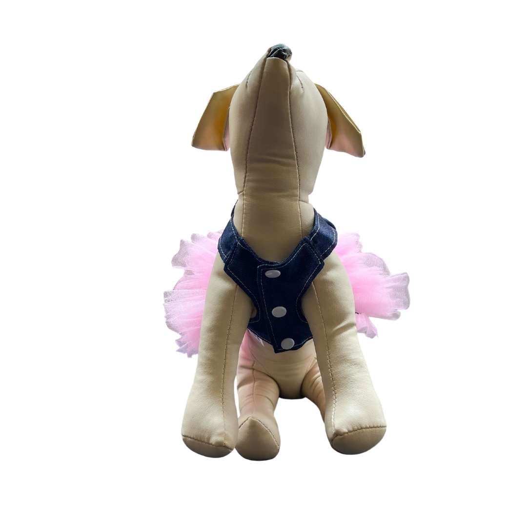Vestido para perros y gatos - Rosado - Madrugon