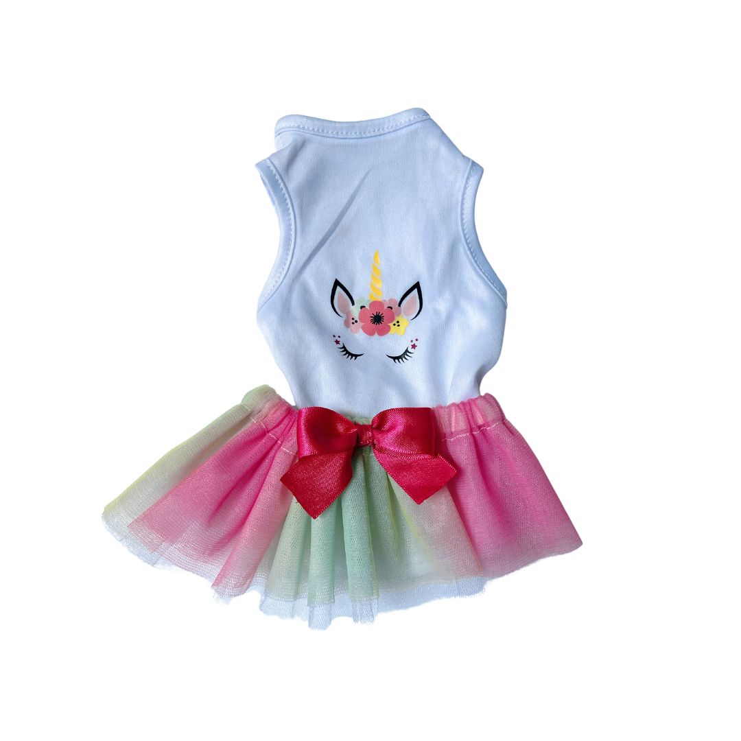 Disfraz unicornio halloween para perros y gatos