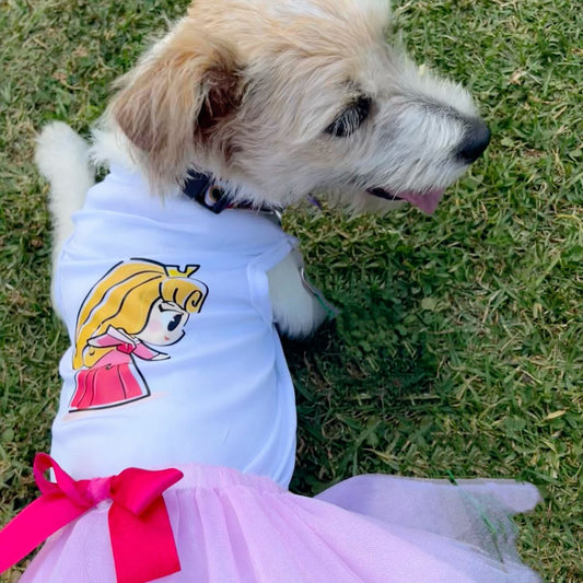 Disfraz princesa halloween para perros y gatos