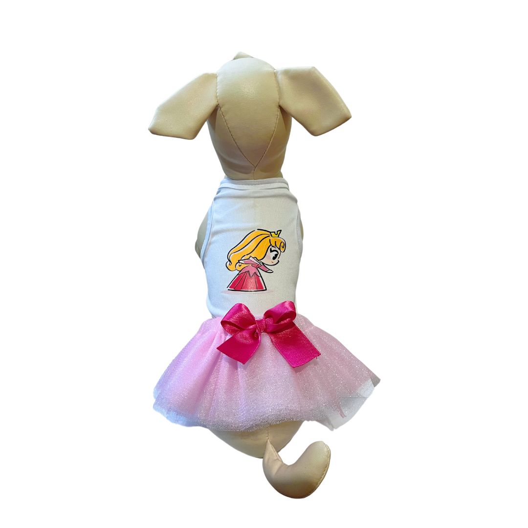 Disfraz princesa halloween para perros y gatos
