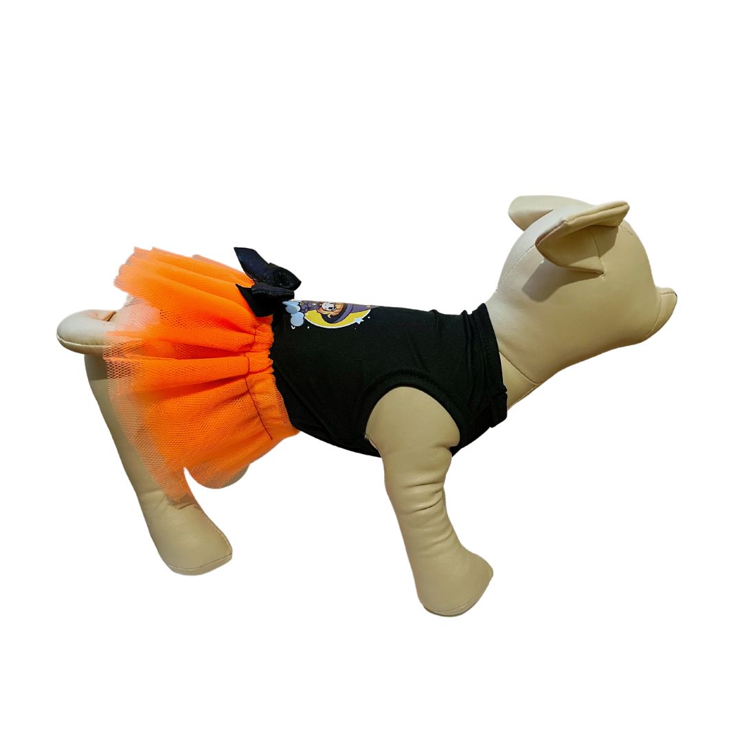 Disfraz brujita halloween para perros y gatos