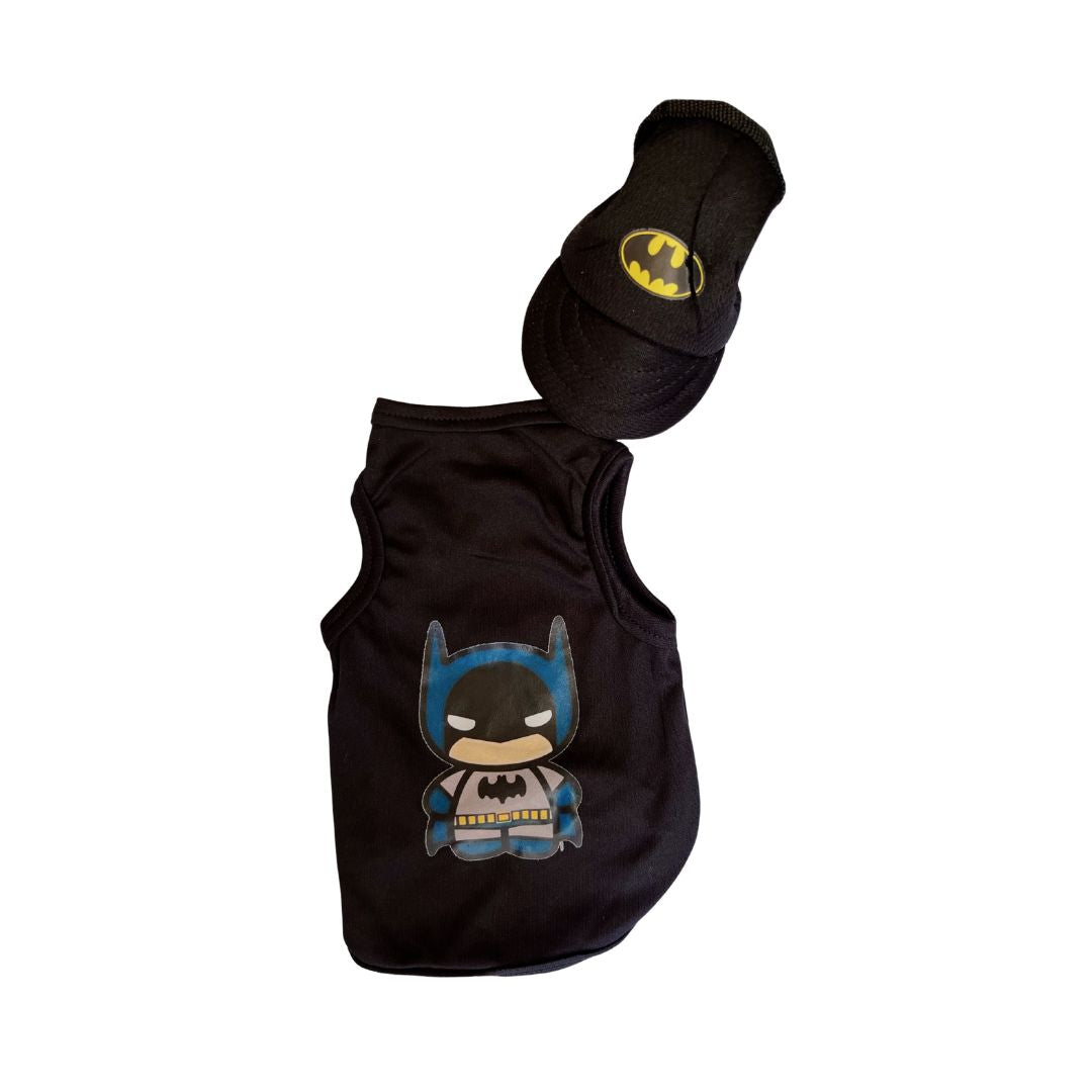 Disfraz Batman halloween para perros y gatos