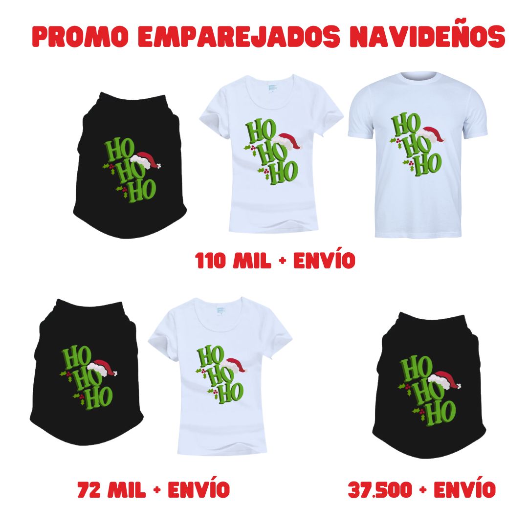 Camiseta mujer - Emparejados Navidad 2024