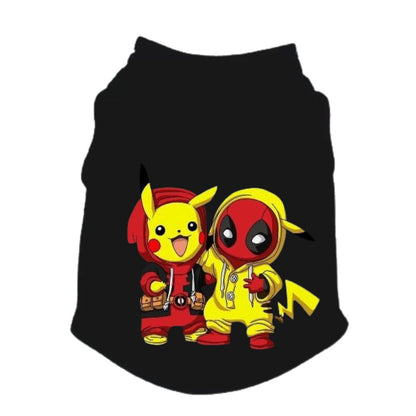 Esqueleto para perros y gatos - Pikachu Pokemon Deadpool - Colección anime