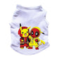 Esqueleto para perros y gatos - Pikachu Pokemon Deadpool - Colección anime