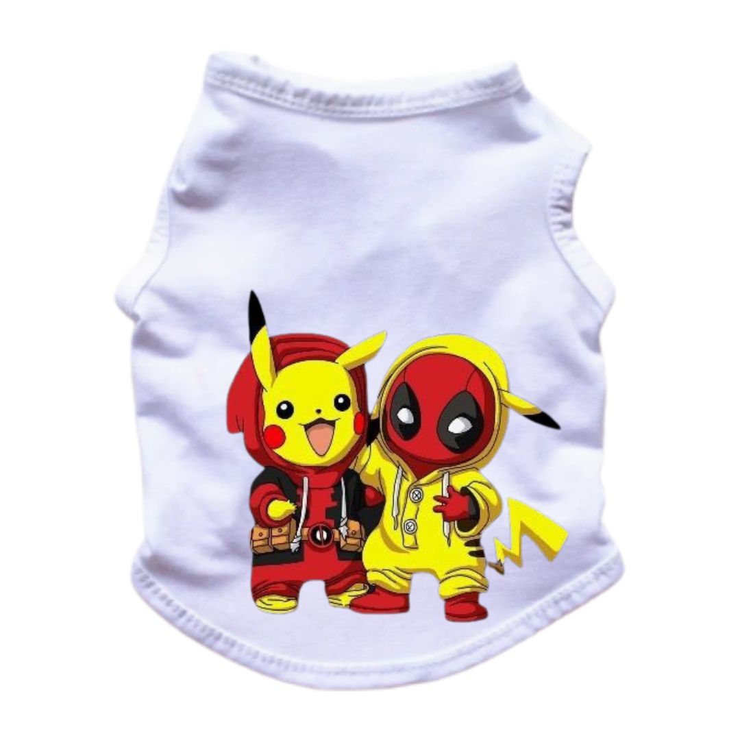 Esqueleto para perros y gatos - Pikachu Pokemon Deadpool - Colección anime