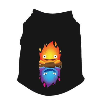 Esqueleto para perros y gatos - Calcifer El increíble castillo vagabundo - Colección anime