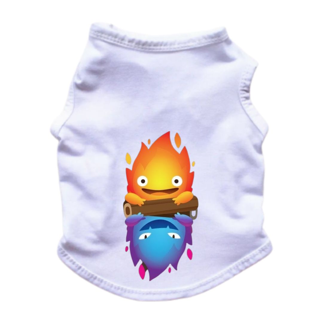 Esqueleto para perros y gatos - Calcifer El increíble castillo vagabundo - Colección anime