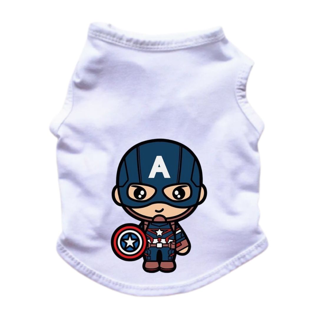 Esqueleto para perros y gatos - Capitan America Marvel Avengers Superheroes