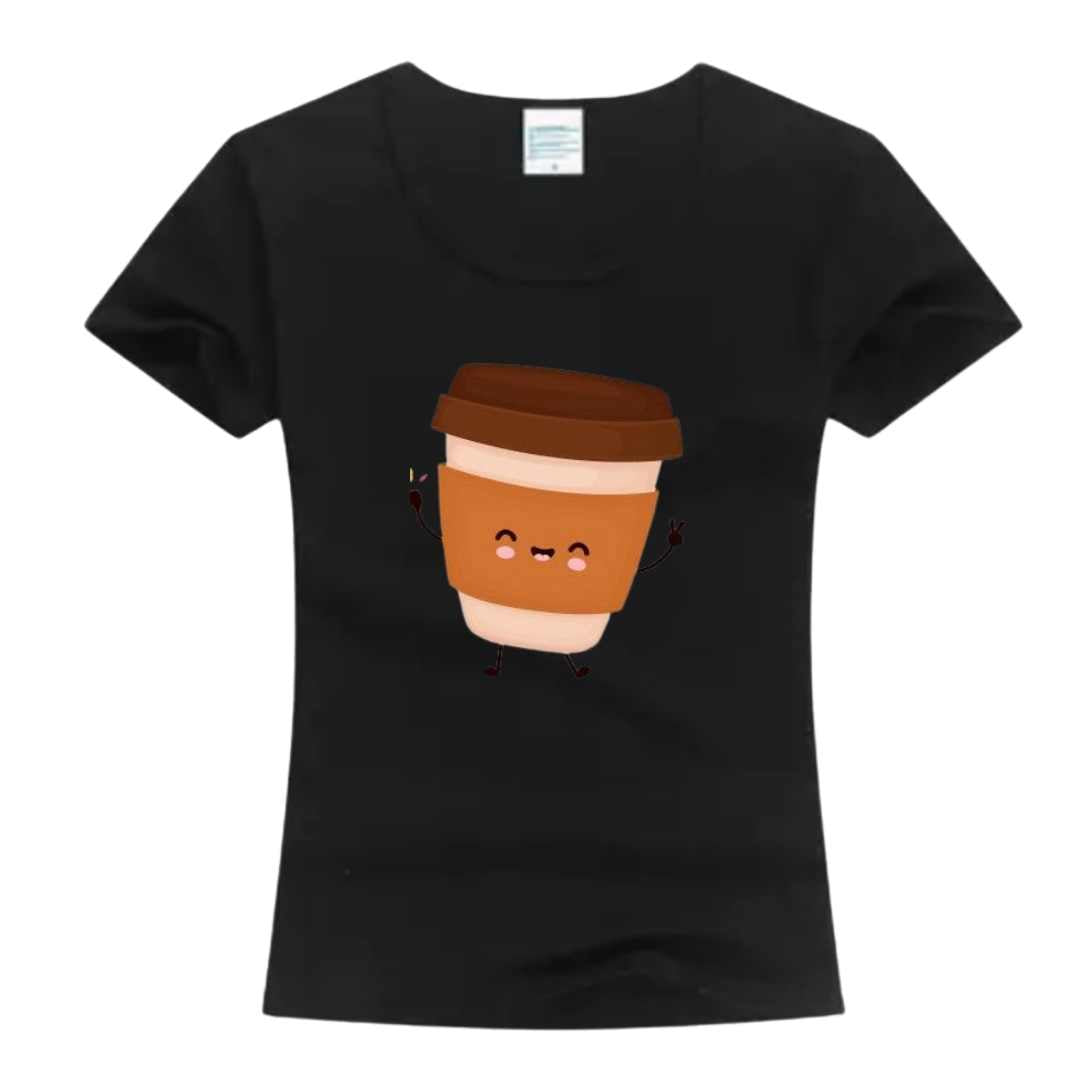 Camiseta mujer - Dona y Café - Emparejados