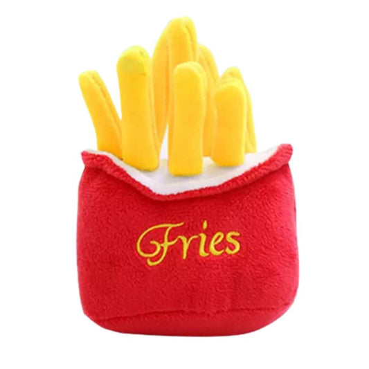 Juguete suave en espuma para para perros y gatos - Papas fritas