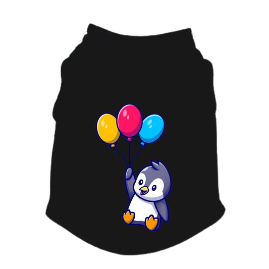 Esqueleto para perros y gatos - Pingüino globos - Colección Verano