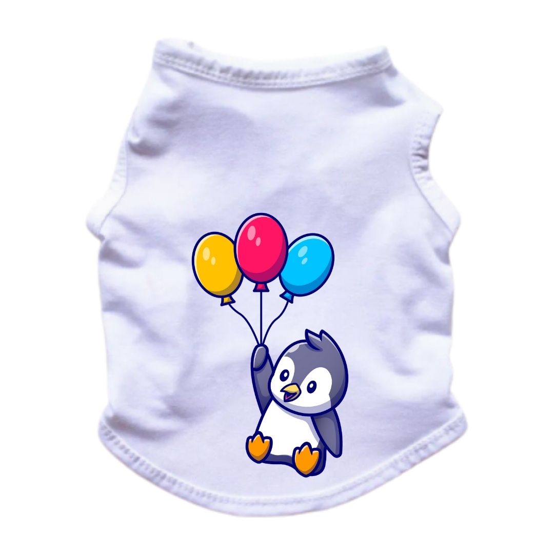 Esqueleto para perros y gatos - Pingüino globos - Colección Verano