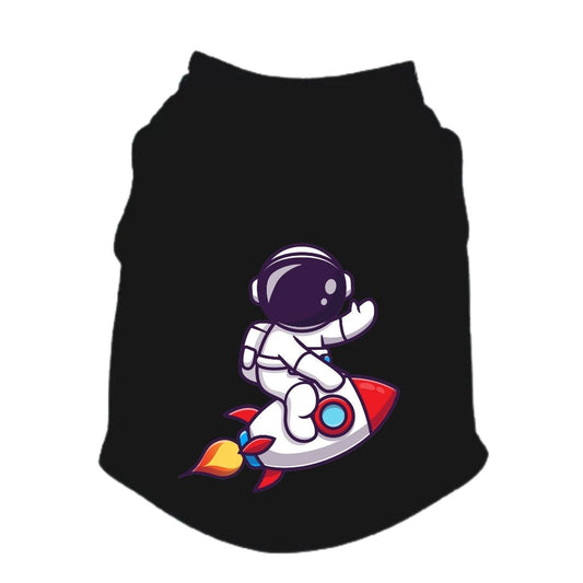 Esqueleto para perros y gatos - Astronauta volador - Colección Verano