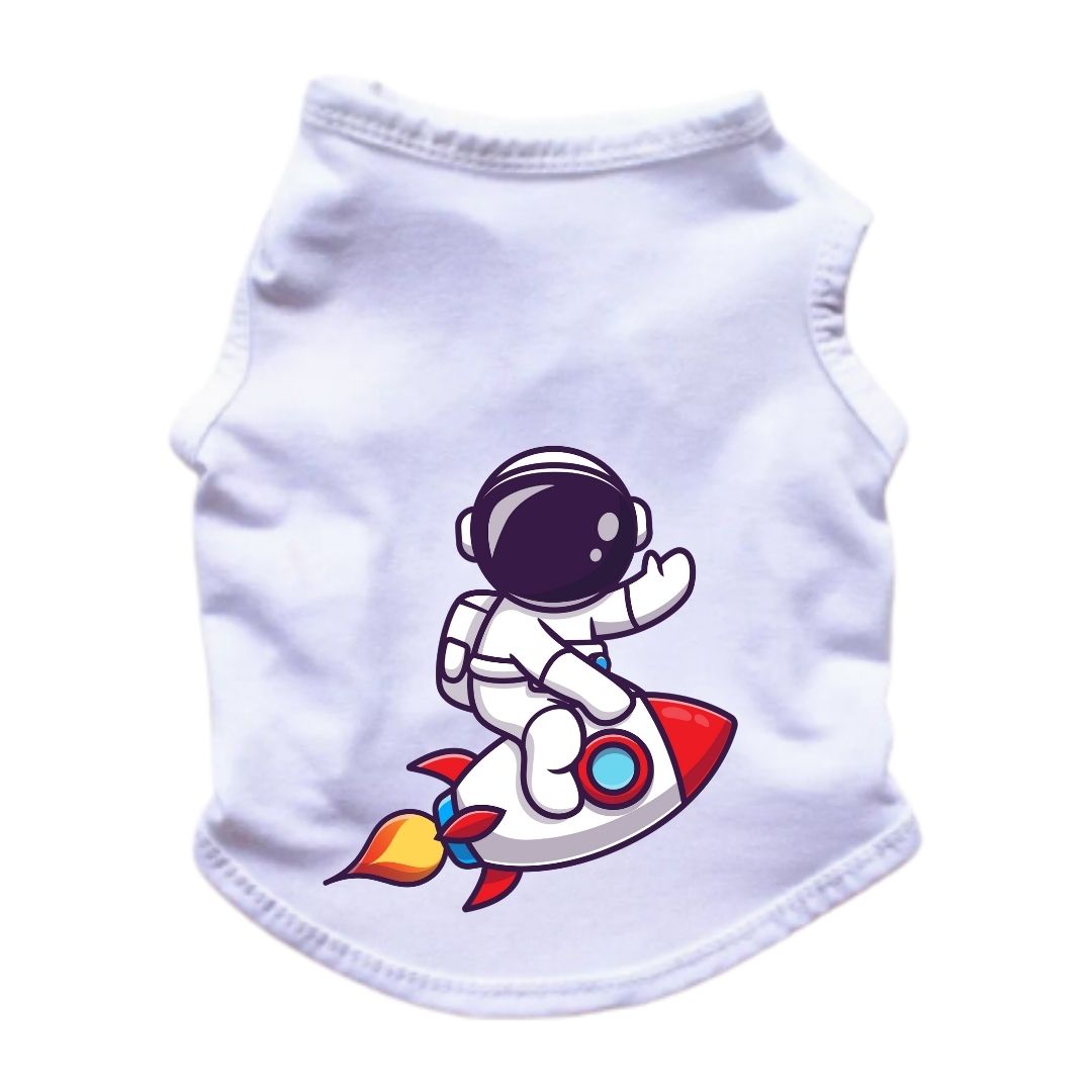 Esqueleto para perros y gatos - Astronauta volador - Colección Verano