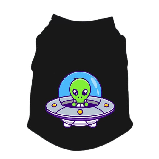 Esqueleto para perros y gatos - Ovni alien extraterrestre - Colección Verano