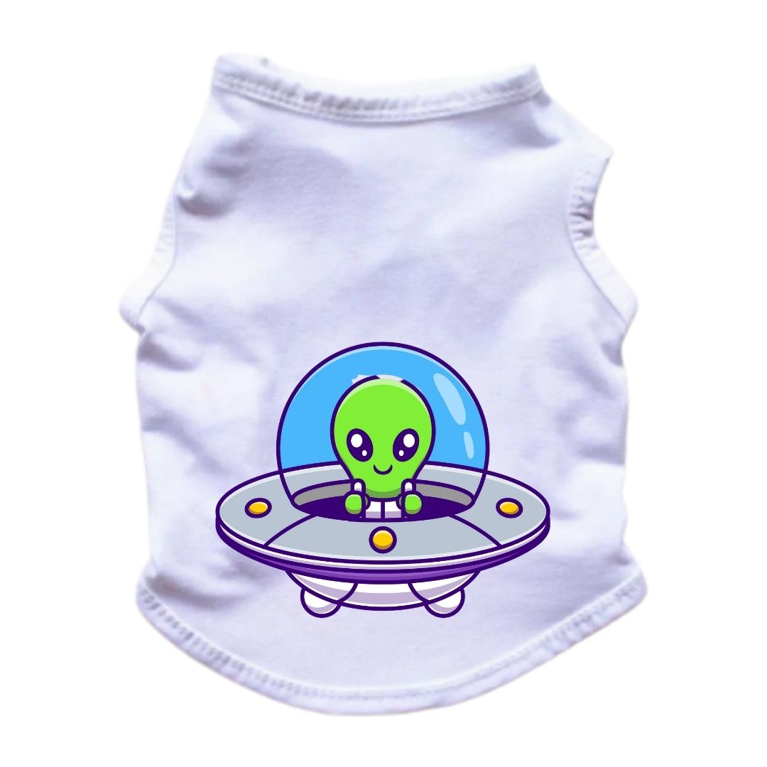 Esqueleto para perros y gatos - Ovni alien extraterrestre - Colección Verano