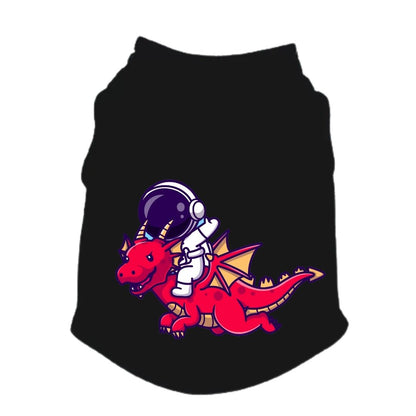 Esqueleto para perros y gatos - Astronauta dragon - Colección Verano