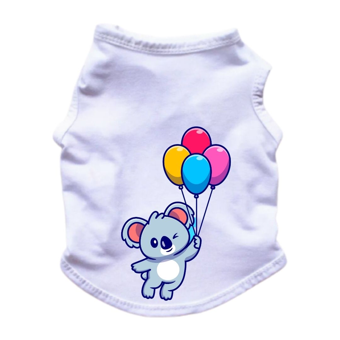 Esqueleto para perros y gatos - Koala con globos - Colección Verano