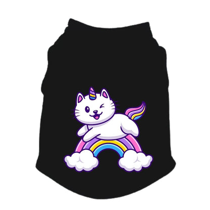 Esqueleto para perros y gatos - Gato unicornio - Colección Verano