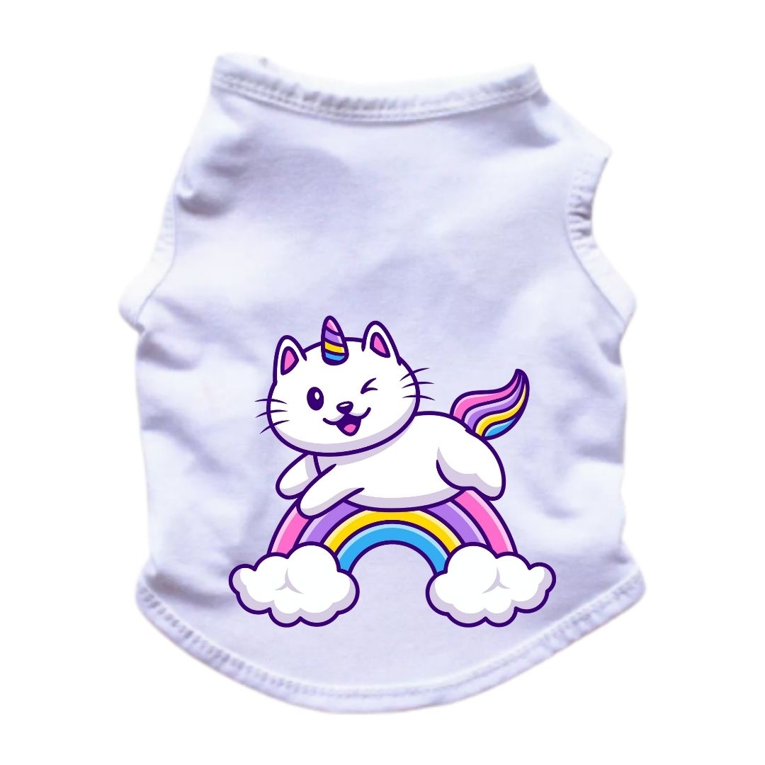 Esqueleto para perros y gatos - Gato unicornio - Colección Verano