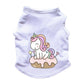 Esqueleto para perros y gatos - Unicornio sentado dona