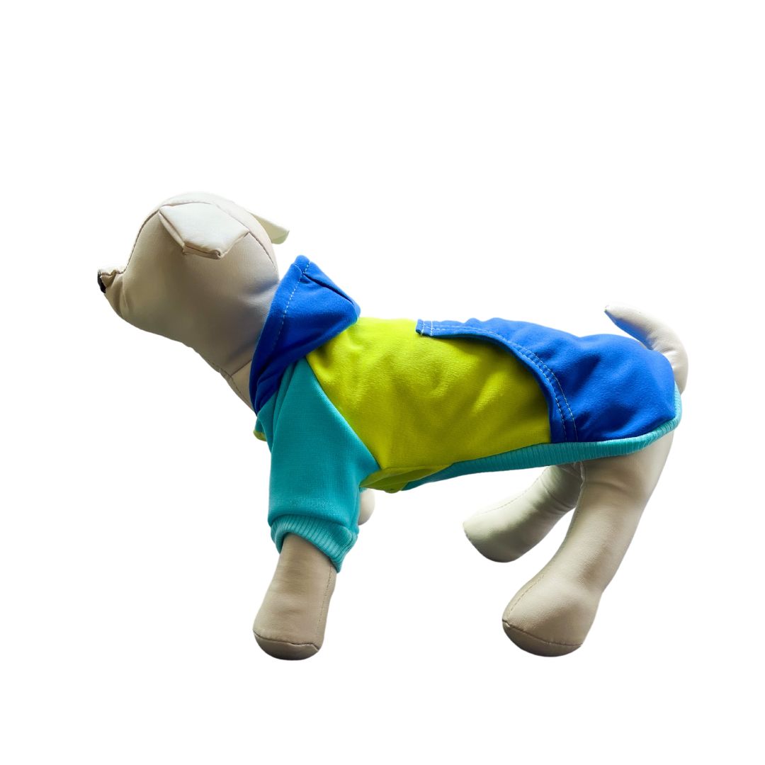 Sudadera para perros y gatos - Azul y Amarillo - Black Friday