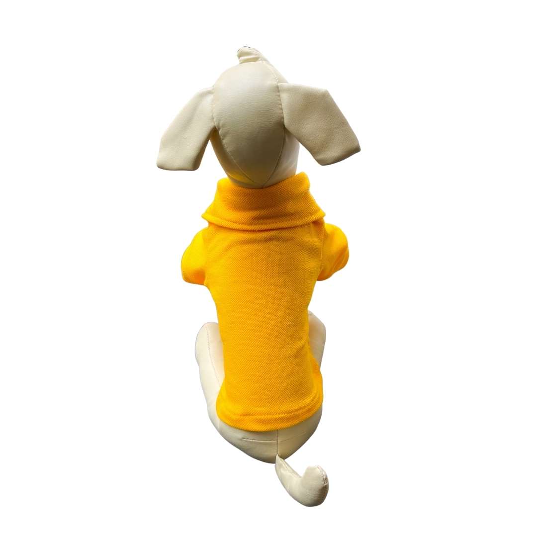 Camiseta polo para perros y gatos - Amarillo - Black Friday