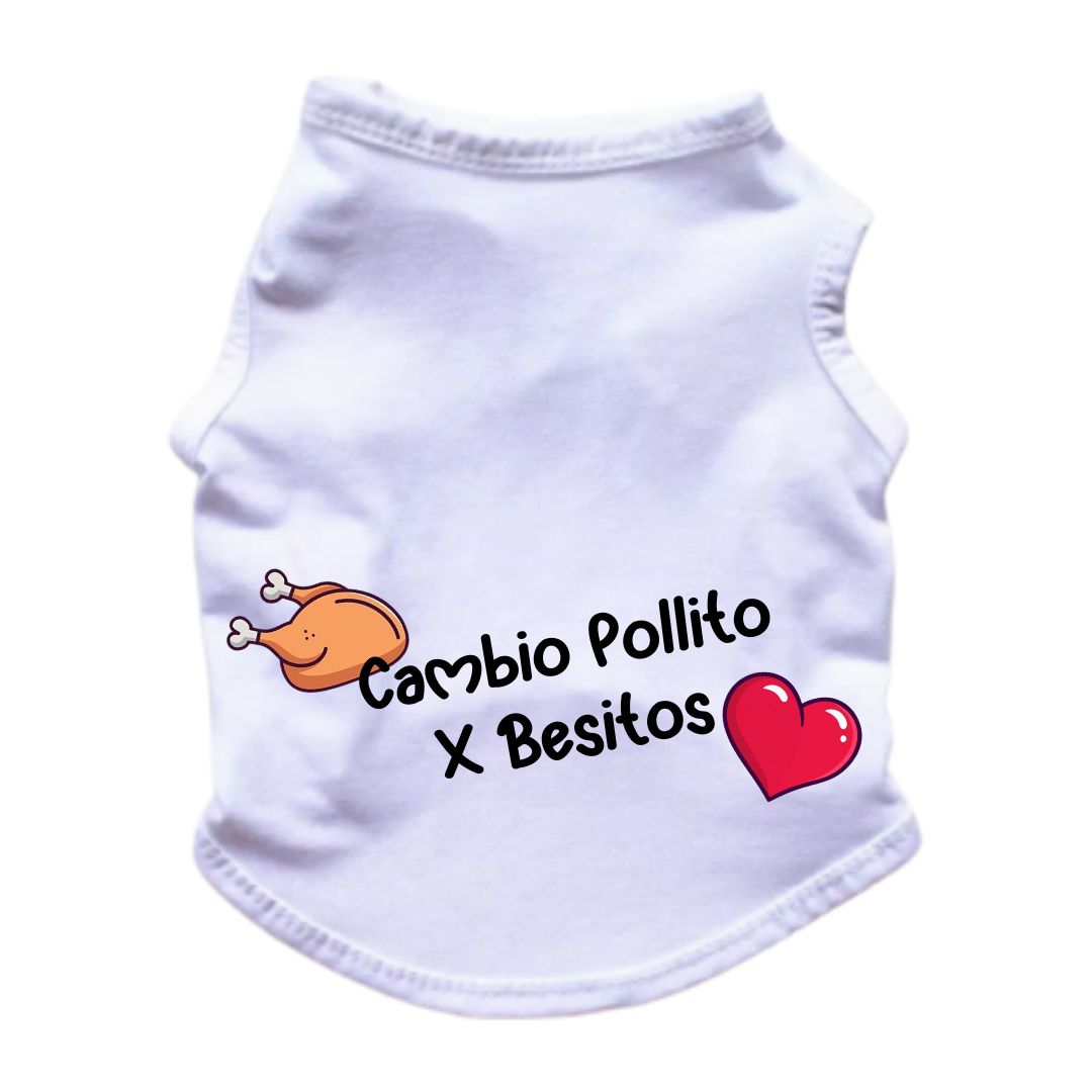 Esqueleto para perros y gatos - Pollito - Coleccion frases